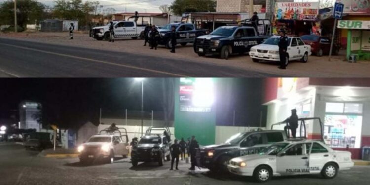 El hombre fue detenido en un puesto de control.