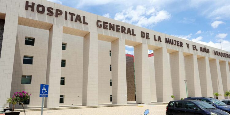 Foto: Archivo El Imparcial // El Hospital de la Mujer y el Niño Oaxaqueño será inaugurado el 23 de mayo de 2025 con equipo nuevo.