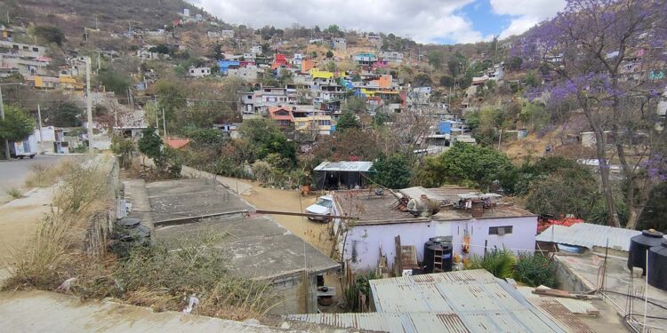Fotos: Adrián Gaytán // La Moctezuma es una de las colonias más grandes de San Martín Mexicápam.