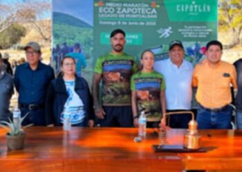 Anunciaron el Medio Maratón Eco Zapoteco, que se realizará en inmediaciones de la zona arqueológica de Monte Albán.