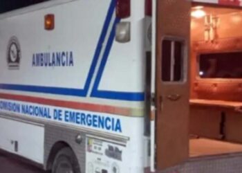 La afectada se negó a ser llevada a un hospital.