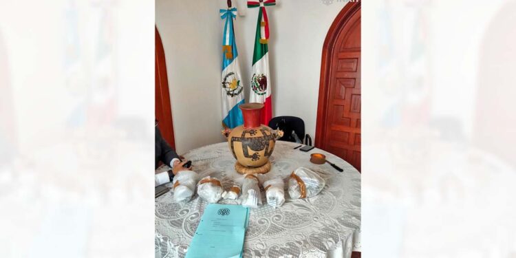 Foto: INAH // Se busca que los objetos sean investigados, protegidos técnica y legalmente, y conservados.