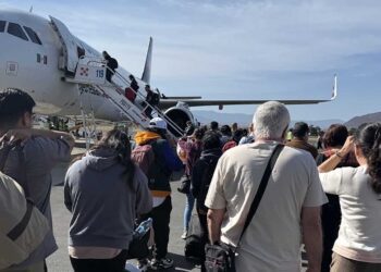 Foto: Luis Alberto Cruz // Durante el pasado mes de enero, la ocupación aérea promedio en los cuatro aeropuertos de Oaxaca incrementó en 3.56 por ciento en comparación con 2024.