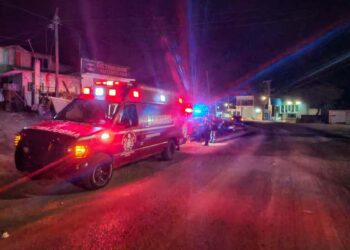 El accidente se suscitó a la altura de la colonia San Mateo.