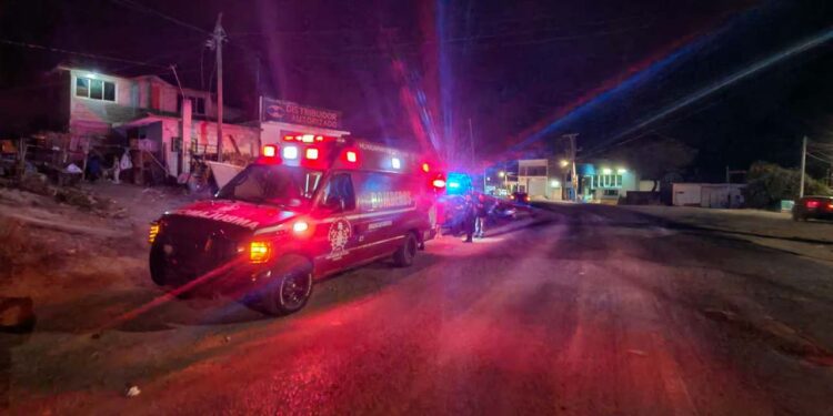 El accidente se suscitó a la altura de la colonia San Mateo.