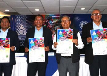 Fotos: Leobardo García Reyes // Fue presentada la décima Mega Carrera Infantil, que se llevará a cabo en abril próximo.