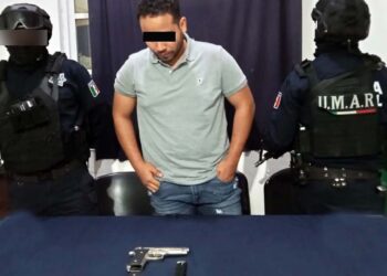 Pedro J. R. de 26 años quedó a disposición de la Fiscalía General de la República.