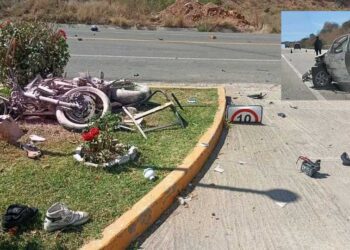 Fatal accidente en la Carretera Federal 175 deja un adolescente muerto y un herido grave