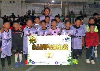 Fotos: Leobardo García Reyes // Aguilitas es el nuevo monarca de la categoría Sub-9 de la Liga Galaxia.