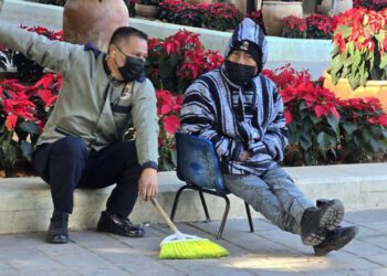 Foto: Luis Alberto Cruz // Ante las bajas temperaturas, piden no bajar la guardia en medidas preventivas.