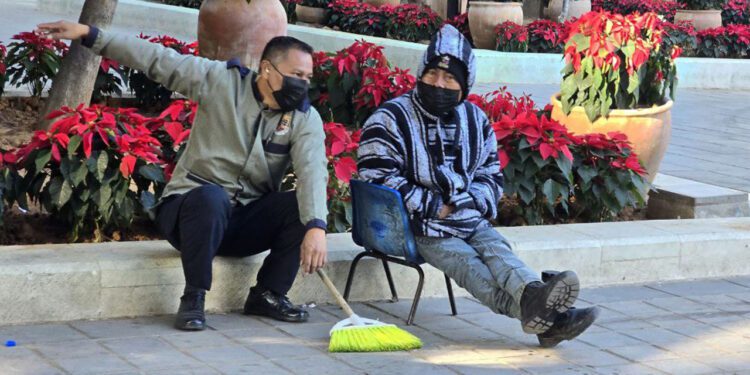 Foto: Luis Alberto Cruz // Ante las bajas temperaturas, piden no bajar la guardia en medidas preventivas.