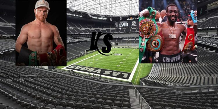 ¡Pleito entre ‘Canelo’ Álvarez y Crawford, ya tendría sede!