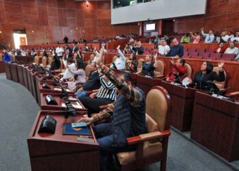 Foto: Adrián Gaytán // Con 37 votos a favor, diputadas y diputados aprobaron el exhorto.
