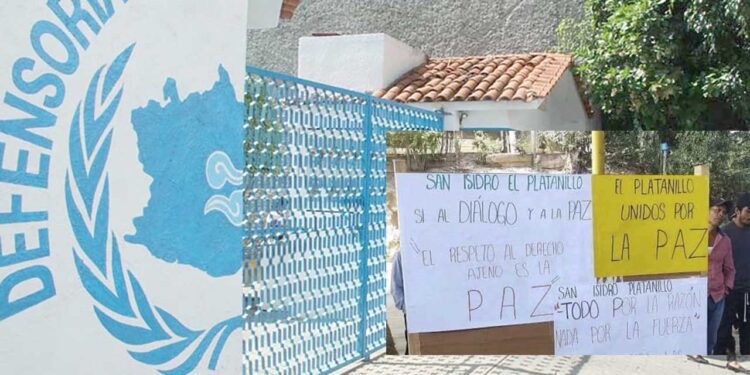¡Tensión en San Isidro Platanillo! La DDHPO emite medidas cautelares tras el asesinato de tres defensores