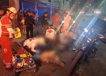 Dos accidentes de motocicleta registrados en distintos puntos de la ciudad.