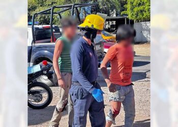 Dos lesionados deja accidente.