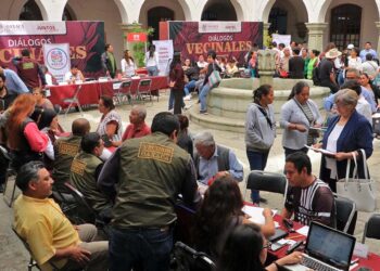 Foto: Adrián Gaytán // Este miércoles se llevó a cabo la jornada de Diálogos Vecinales en el Municipio.