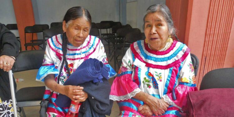 En la mayoría de hogares los únicos que practican el mazateco son las personas de la tercera edad.