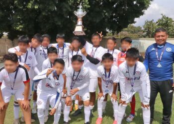 Fotos: Leobardo García Reyes // Escuela Cruz Azul Oaxaca es el campeón de la categoría 12-13 años.