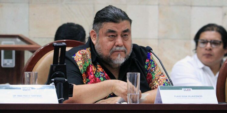 Foto: Adrián Gaytán // Flavio Sosa, una comparecencia sobre cultura, politizada.