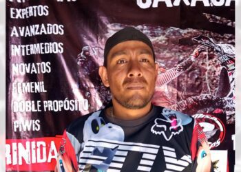 Fotos: Leobardo García Reyes // Gabriel Guzmán encabeza el Campeonato Estatal de Motociclismo Enduro.