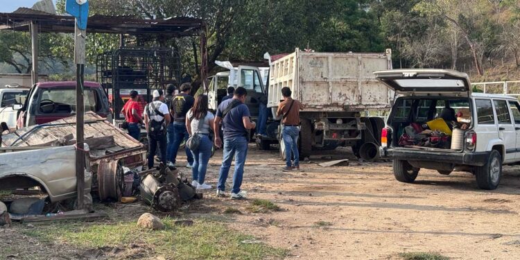 Hace unos días catearon un taller de soldadura.