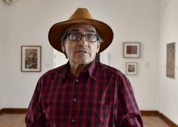 Foto: Rubén Morales // Hay en la exposición obras de 21 artistas, además de obras de Tamayo, de Roberto Donis, de Justin a Fuentes, Jorge Mercado, son un total de 54 obras.