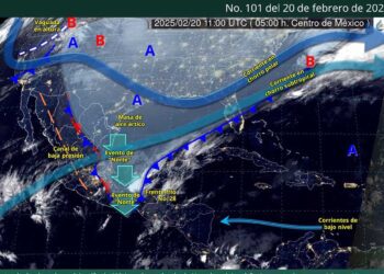 ¡Atención! Prevén lluvias y fuertes vientos en el norte de Oaxaca