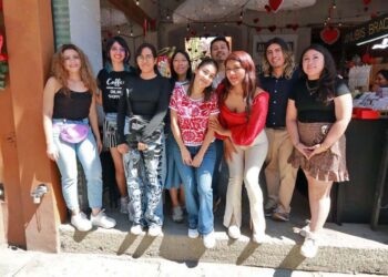 Fotos: Adrián Gaytán // Integrantes del emprendimiento Que lindos.