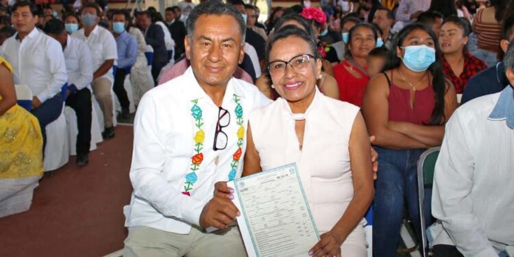 Invitan a la población a participar, ya que través del matrimonio se da certeza jurídica a las parejas y a los descendientes.