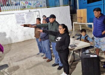 Juan Carlos Pereda agradeció la confianza brindada por los vecinos de esta bonita colonia.