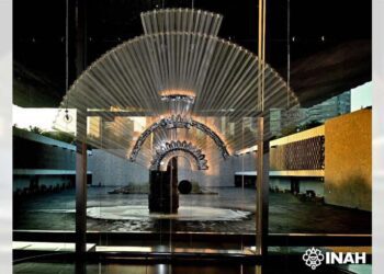 Foto: Melitón Tapia, INAH // La instalación es una invitación a replantear el valor del patrimonio cultural no solo como herencia sino como espacio para la innovación.
