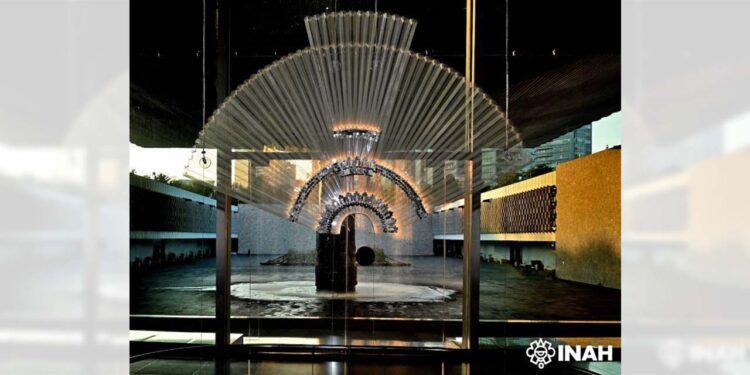 Foto: Melitón Tapia, INAH // La instalación es una invitación a replantear el valor del patrimonio cultural no solo como herencia sino como espacio para la innovación.