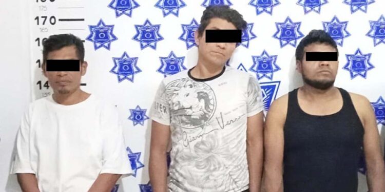 La persona afectada los reconoció plenamente como los responsables del asalto.