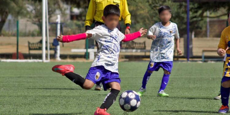 Las actividades buscan promover el deporte entre los infantes.