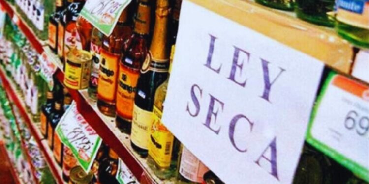 “Tazos dorados” en aprietos; Habrá Ley Seca este fin de semana en Oaxaca de Juárez