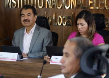 Foto: Luis Alberto Cruz // Martín Martínez Cortázar, delegado del INE en Oaxaca.
