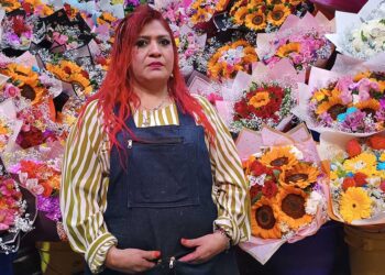 Fotos: Lisbeth Mejía Reyes // “El aumento de precios de las flores será generalizado conforme se aproxime el 14 de febrero”: Naty.