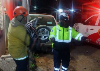 Protección Civil logró sofocar el fuego.