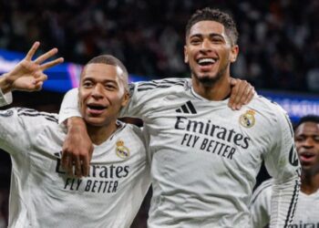 Triplete de Mbappé comanda el pase del Real Madrid a octavos de la Champions League
