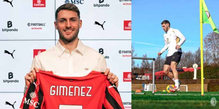 Santiago Giménez: ¿Cuándo debutará con el AC Milan?