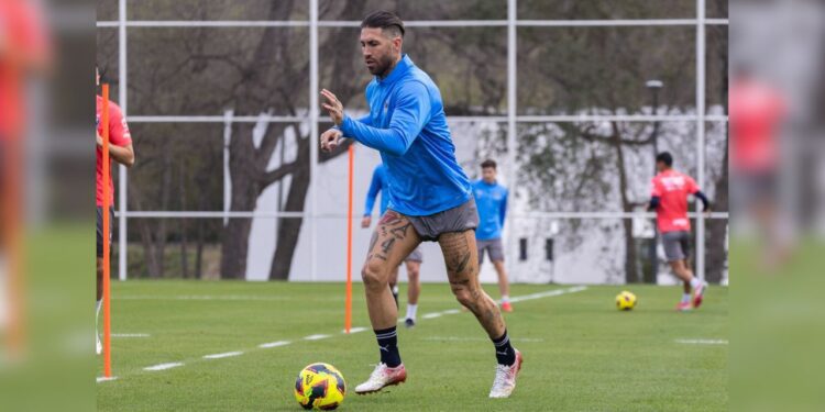 Sergio Ramos, listo para su debut con Rayados de Monterrey