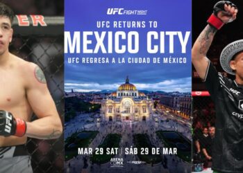 ¿En qué fecha regresa la UFC a México?
