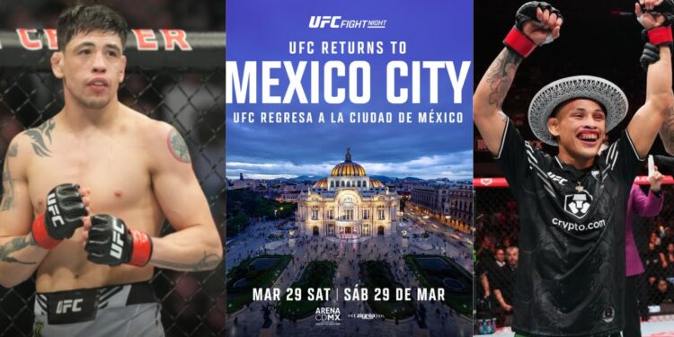 ¿En qué fecha regresa la UFC a México?