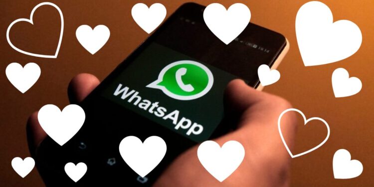 ¿Cómo activar y personalizar el modo de corazón blanco en WhatsApp?