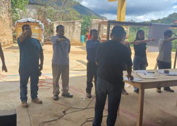 San Pedro Pochutla respalda elección en Los Naranjos Esquipulas