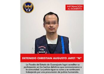 Aprehenden a Christian Augusto Jafet por el homicidio del niño Mateo en Guanajuato