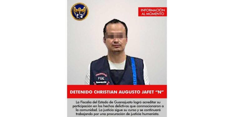 Aprehenden a Christian Augusto Jafet por el homicidio del niño Mateo en Guanajuato