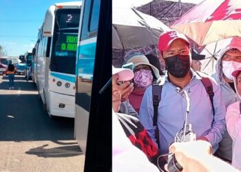 ¿Hasta cuándo resolverán el derrumbe de la barda en escuela de Zaachila? Padres bloquean la Carretera Federal para exigir atención urgente