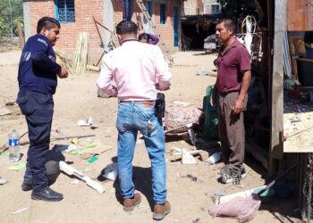 Explosión en cohetería de Ejutla de Crespo deja tres personas heridas; una en estado grave